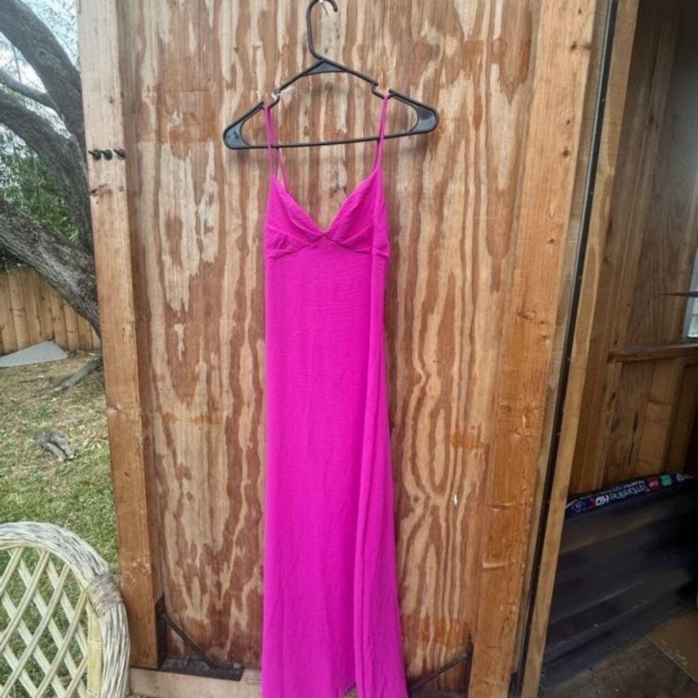 Rolla Costa Pink Maxi Dress (S)